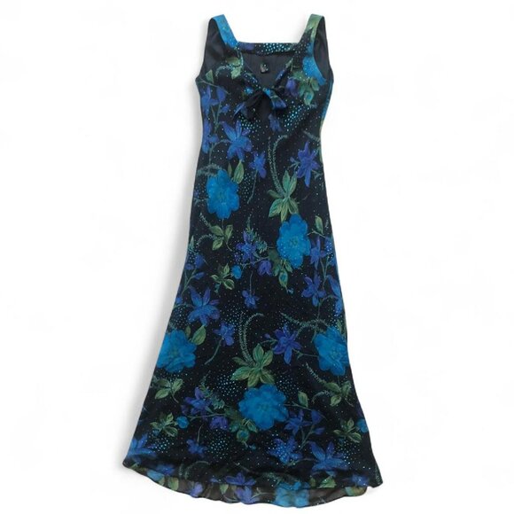 90s Nuit Cowl Maxi Dress - Picture 4 of 5